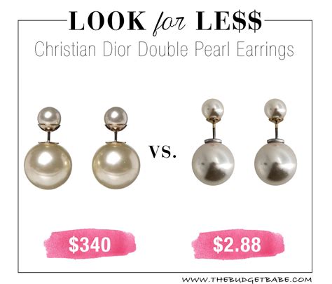 dior pearl earring dupe|dior look alike earrings.